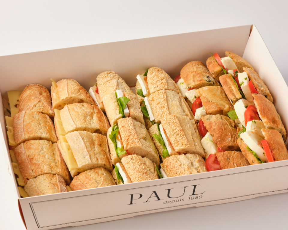 Vegetarian Mini Sandwich Platter x24
